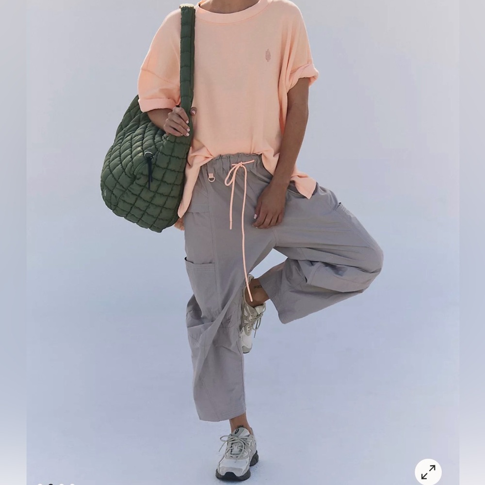 FP Movement by Free People Gray Wide Leg Pants